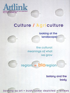 Issue 15:1 | March 1995 | Culture/Agriculture